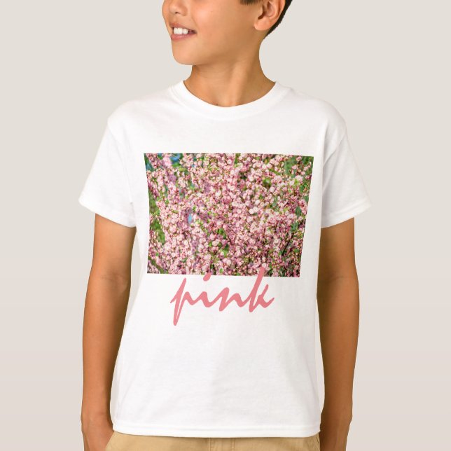 Blommar Plum Tee (Framsida)