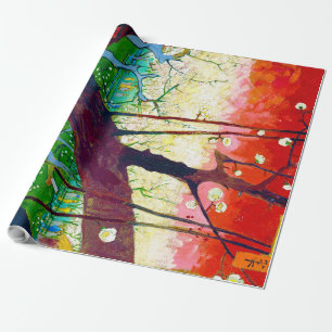 Blommar Plum Träd (efter Hiroshige), Van Gogh Presentpapper