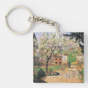 Blommar Plum Träd, Eragny Camille Pissarro