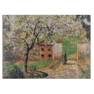 Blommar Plum Träd, Eragny Camille Pissarro