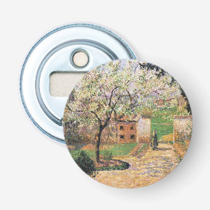 Blommar Plum Träd, Eragny Camille Pissarro Flasköppnare
