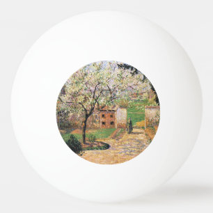 Blommar Plum Träd, Eragny Camille Pissarro Pingisboll