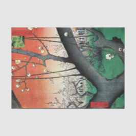 Blommar Plum Träd, Hiroshige