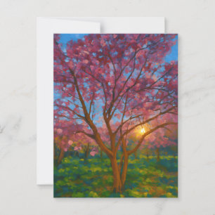 Blommar Radiance - Enchanted Forest Art Vykort