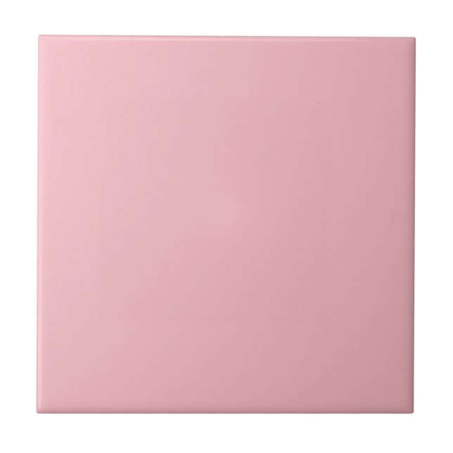 Blommar Rosa Solid Färg Kakelplatta (Framsidan)