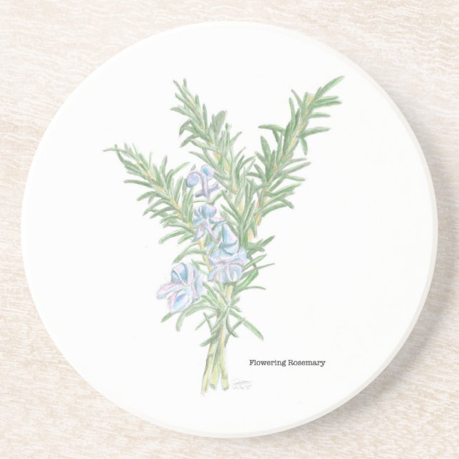 Blommar Rosemary Underlägg (Framsidan)