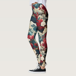 Blommar Storm Leggings - Söt