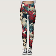 Blommar Storm Leggings - Söt