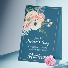 Blommar Tillsammans: En Söt Rustik Mors Dag Julkort