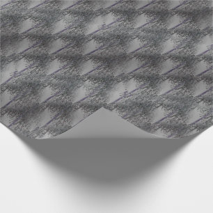 Blommar Träd Abstrakt Mönster Presentpapper