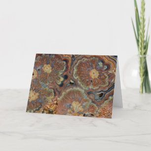 Blommar Tube Onyx Kort