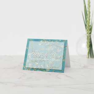 Blommar Van Gogh Sympathy Tackkort Card 2