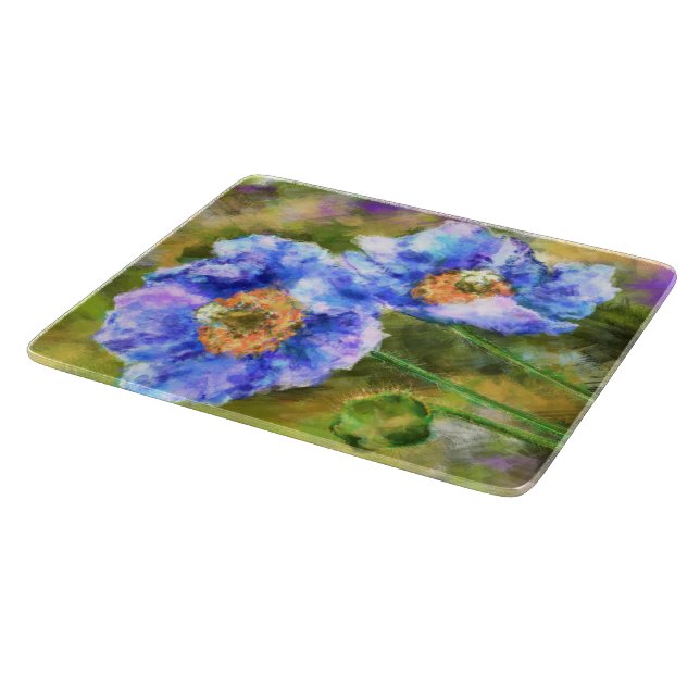 Blommar Vår blommor Abstrakt Art-målning (Hörn)