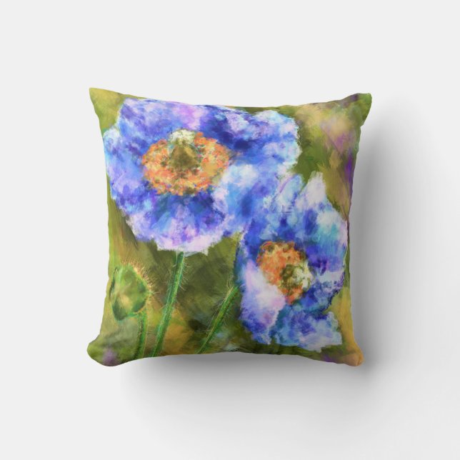 Blommar Vår blommor Pillow Kudde (Framsida)