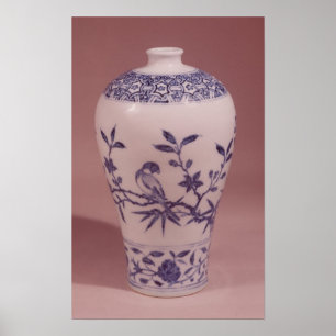 Blommar vas, Ming dynasty Poster