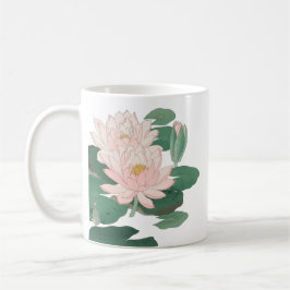 Blommar Vatten Lily av Ohara Koson Kaffemugg