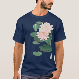 Blommar Vatten Lily av Ohara Koson T-Shirt