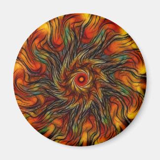 Blommar vid brand (magnet) magnet