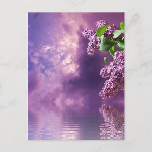 Blommar vykort (Framsida)