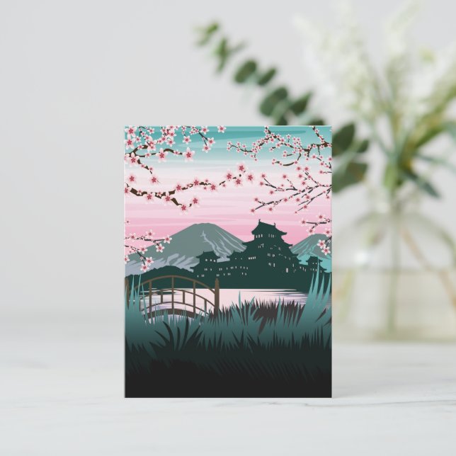 Blommar Vykort (Stående Fram)