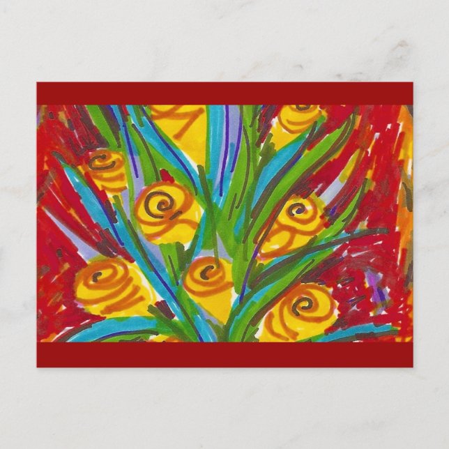 Blommar Vykort (Framsida)