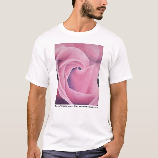 Blommardräkt T Shirt (Framsida)