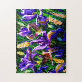 BlommarHummingbirdspussel Pussel