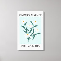 Blommarknad Philadelphia Vit Tusenskönas Blomstera