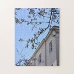 Blommarna blå himmel och Cherry, Chelsea, London,  Pussel<br><div class="desc">Pussel har ett originalfoto av en blå himmel och körsbärsblommar en vår-dag i Chelsea,  London UK. Det finns också många fler illustrerade och fotopussel från den här butiken. Om du inte ser pusslet du är tittar för,  kontakta Rebecca för att få något designat bara för dig!</div>