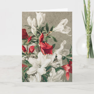 Blommarna Blommor för Julrött och vitt äpple Helgkort