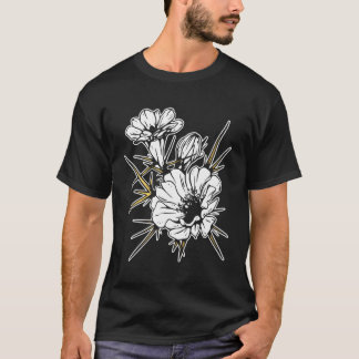 Blommarna Cactus Flower T Shirt
