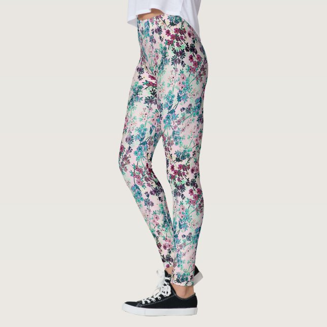 Blommarna fantastisk leggings (Vänster)