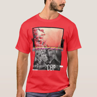 Blommarna Festival Sakura Sythwave T Shirt