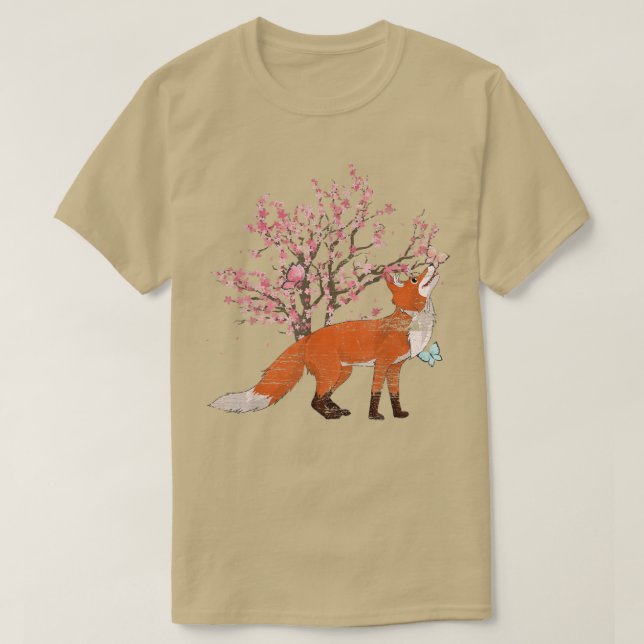 Blommarna Forest Animal Lover F. T Shirt (Design framsida)