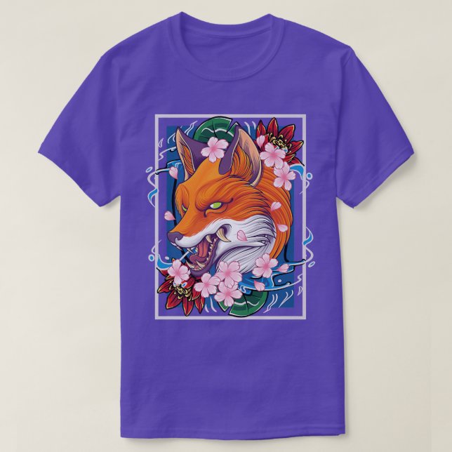 Blommarna Japanska, vacker för Cherry T Shirt (Design framsida)