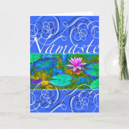 Blommarna Lotus Elegant för Namaste Yoga Tack
