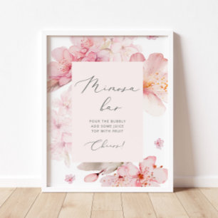Blommarna Mimosa pub Poster