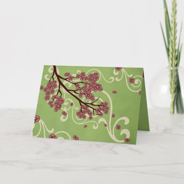 Blommarna mors dag kort (Framsida)