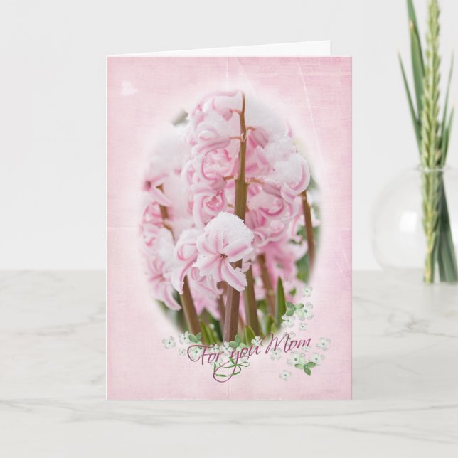 Blommarna mors dag kort (Framsida)