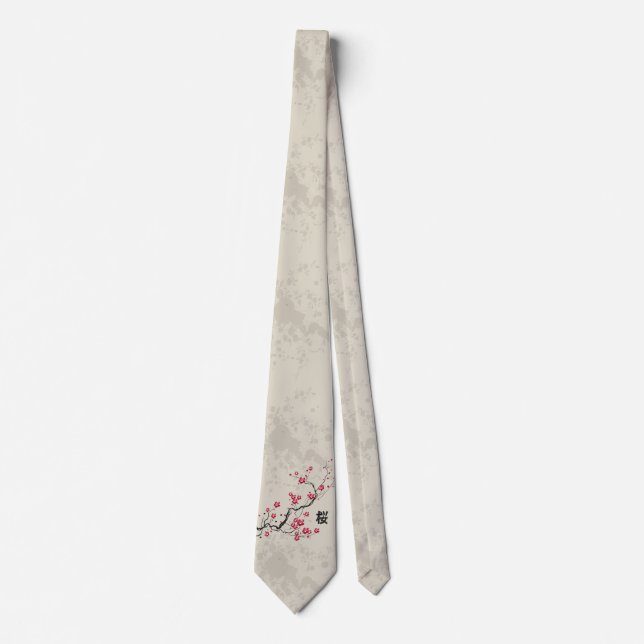 Blommarna Oriental Stil Sakura Cherry  Art Slips (Framsida)