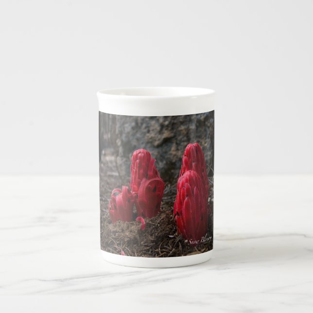 Blommarna snö benporslin mugg (Framsidan)