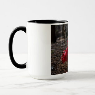 Blommarna snö mugg