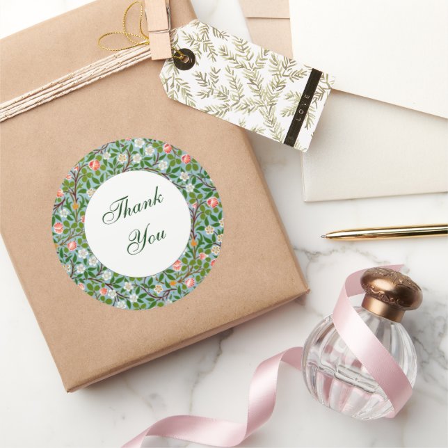 Blommarna vår runt klistermärke (Gåvor)