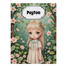 Blommarnas Embrace-Personlig Perfect Poster