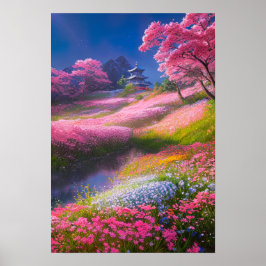 Blommarnas Vapensköld Poster