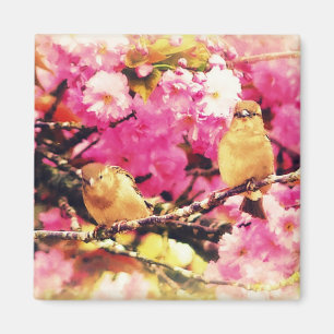 Blommarpippier Magnet