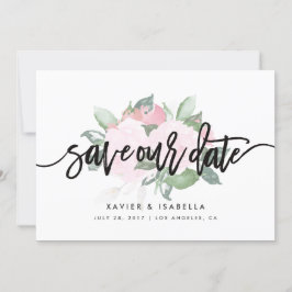 Blommarrangemang | Spara datum-anmälan Datumet