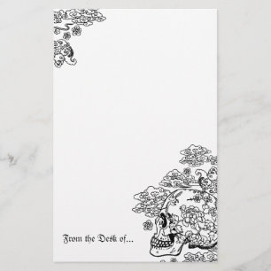 Blommarskalle Brevpapper