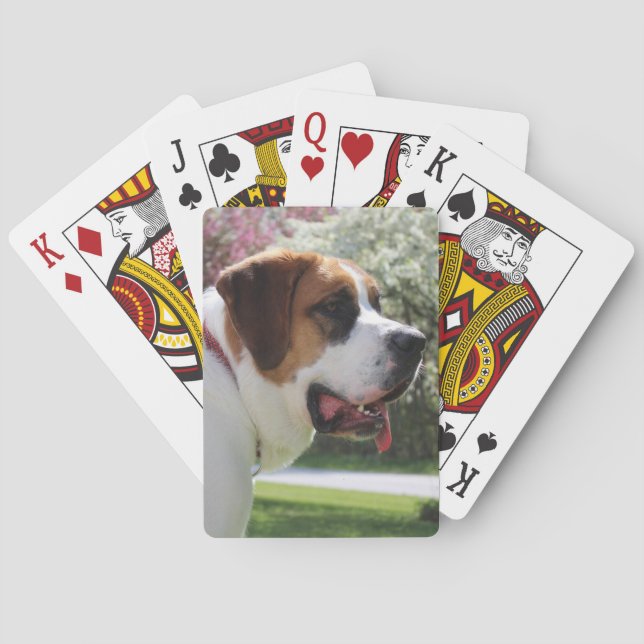 Blommarträd som leker kort casinokort (Baksidan)