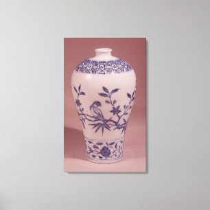 Blommarvas, Ming dynasti Canvastryck